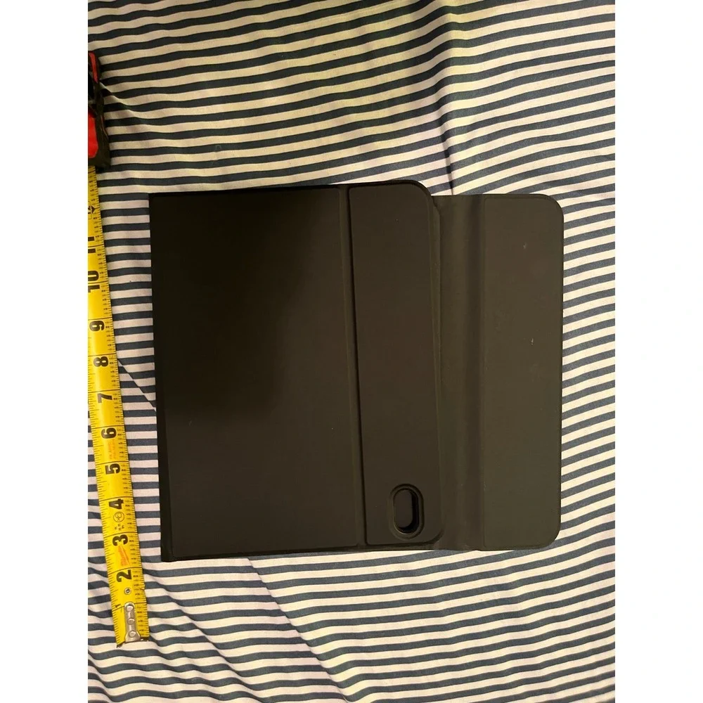 Unbranded iPad Air Case Black Folio Cover One Size Minimalist Tech Accessory